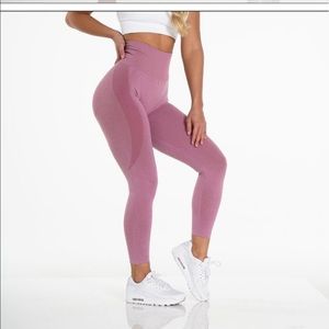 Light pink nvgtn leggings dupe